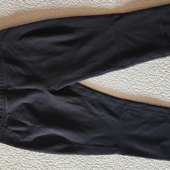 Kayser-Roth Textured Thick Pull-on Style Mid-rise Structured Full Lenght Leggins - Picture 2 of 7